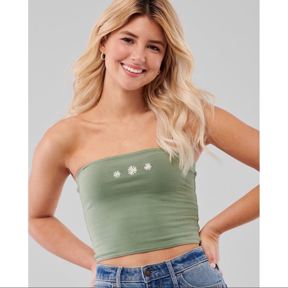 hollister tube tops